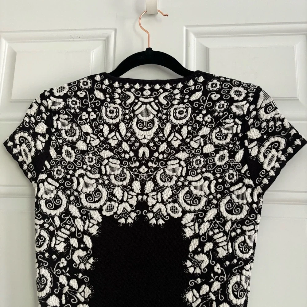 BCBG MaxAzria Fabiana Jackquard Dress, Size Small - Picture 8 of 10